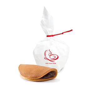 迎春どらやき　パッケージ