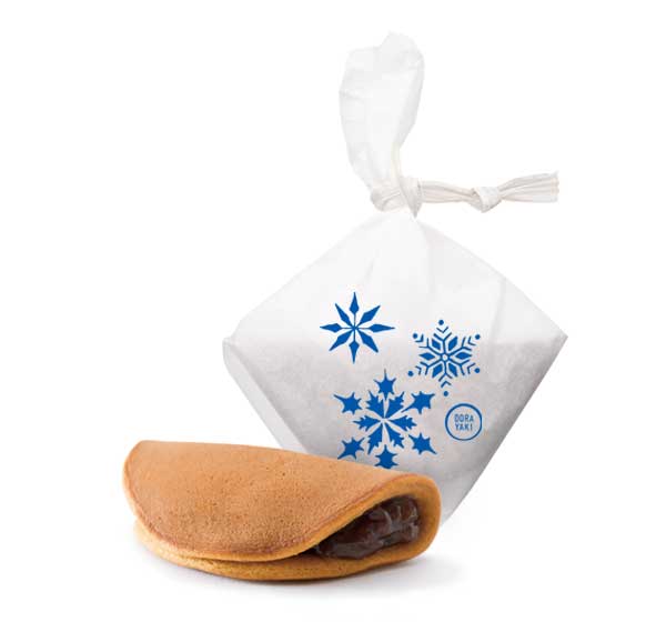 流れるお菓子の画像