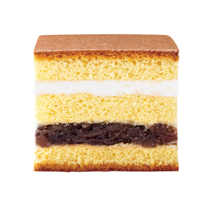 流れるお菓子の画像