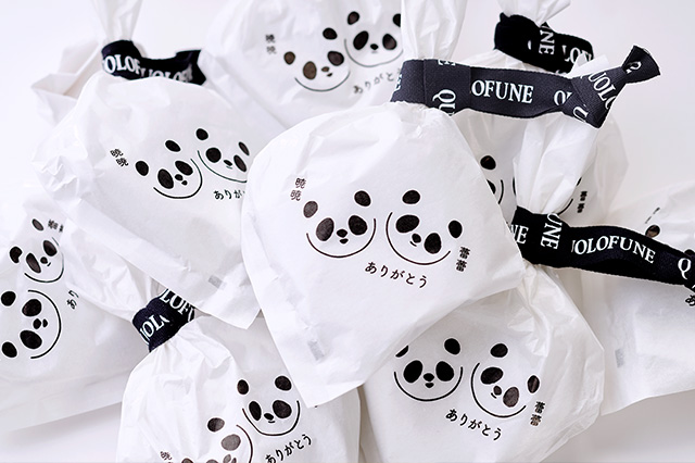 黒船どらやき パンダパッケージ　商品写真