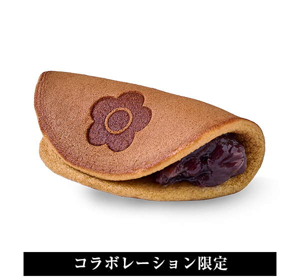 流れるお菓子の画像