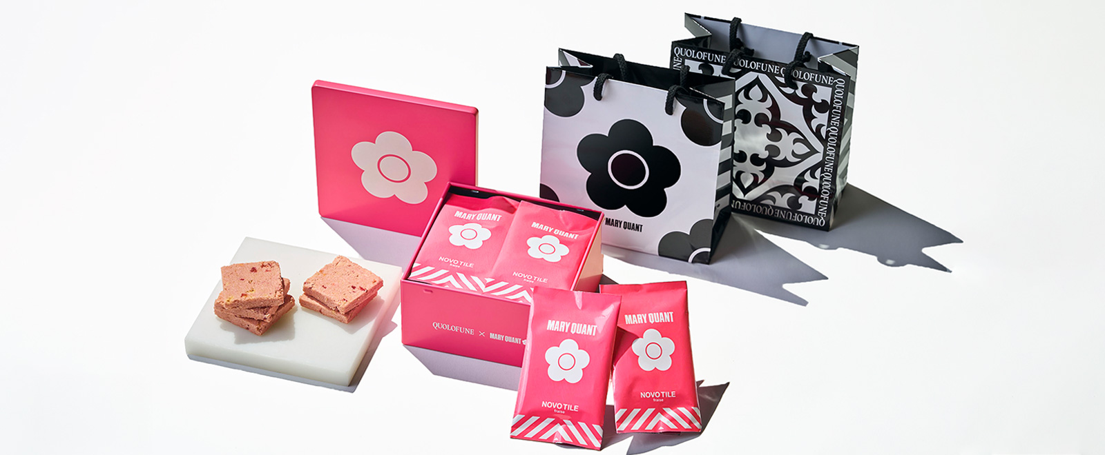 QUOLOFUNE × MARY QUANT ノボタイル缶 フレイズ　商品写真