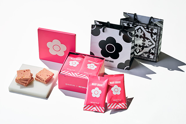 QUOLOFUNE × MARY QUANT ノボタイル缶 フレイズ　商品写真