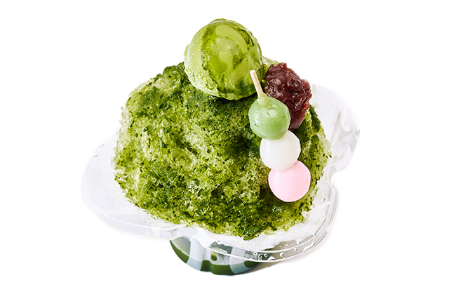 かき氷 宇治抹茶　商品写真