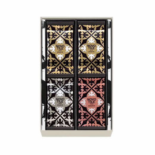 ノボタイル(ダーク・ホワイト)12枚・ノボタイル(ダーク・フレイズ)12枚の詰合せ